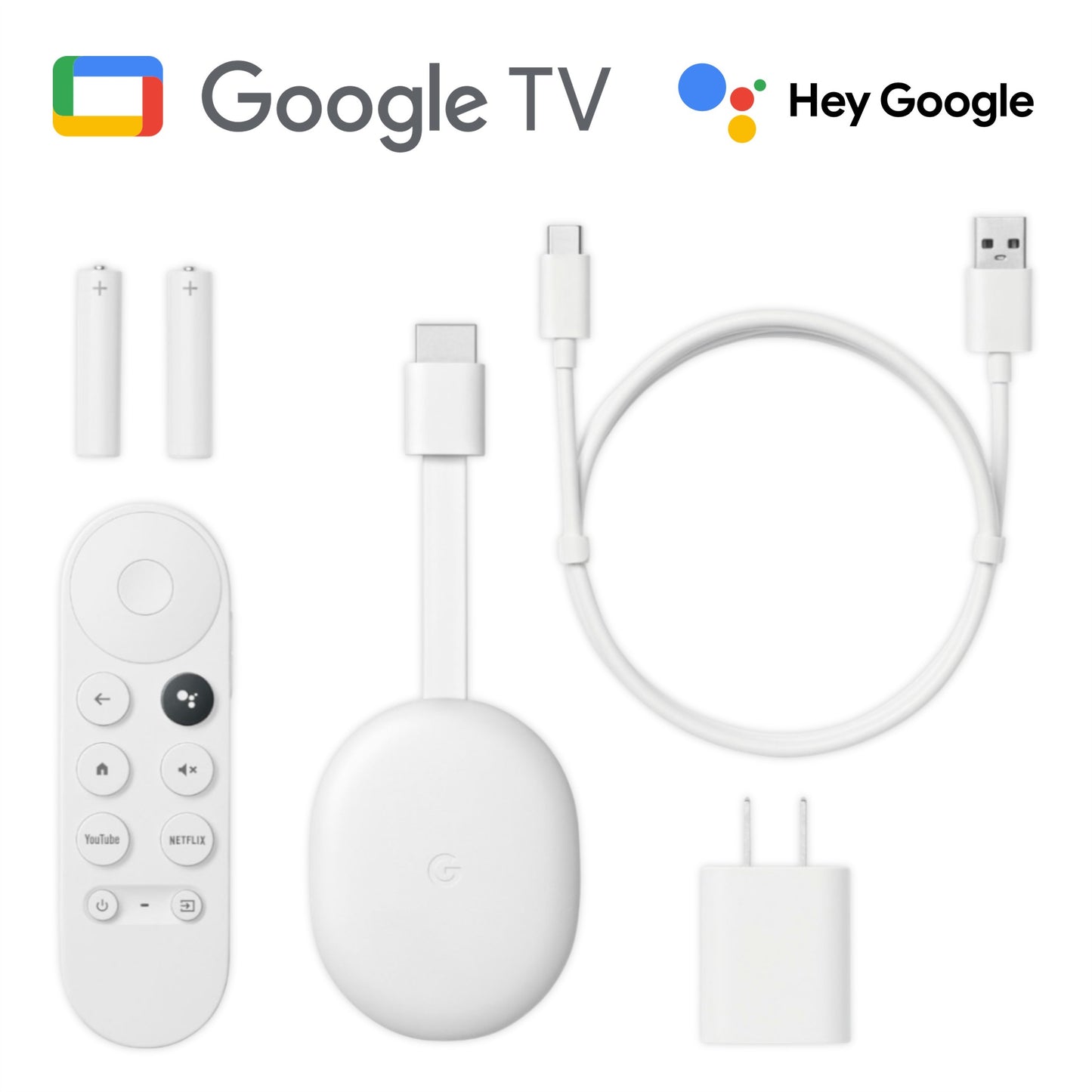 Chromecast Google Tv Full Hd Streaming Tv Con Control De Voz