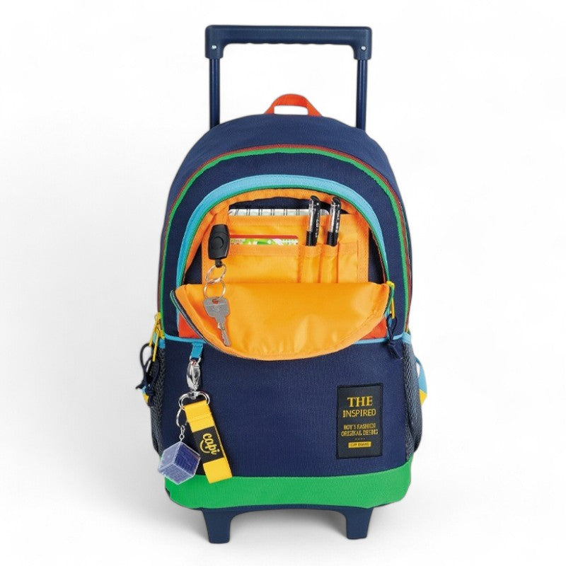 Bolso / Morral Con Ruedas Capi Para Niños Energy Rubik