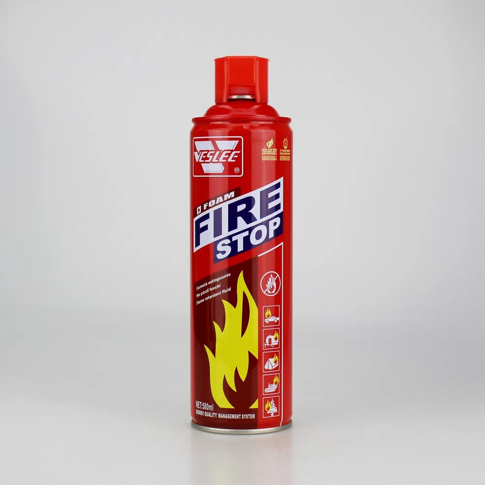 Mini Extintor Portátil Fire Stop para Carro / Moto 500ml