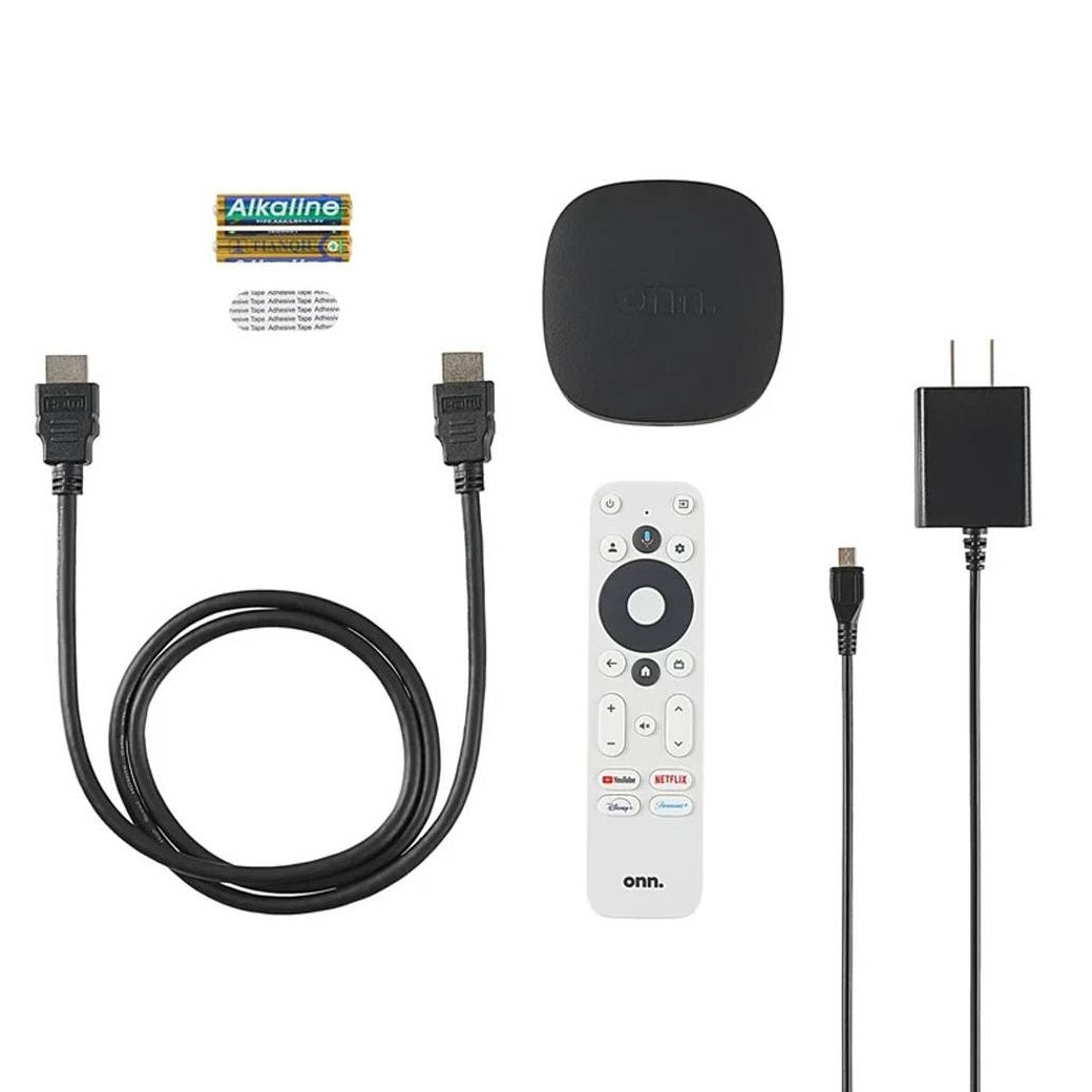 Watch Onn 4K Google Tv Streaming Android Dolby Atmos 2GB Ram / 8GB Rom