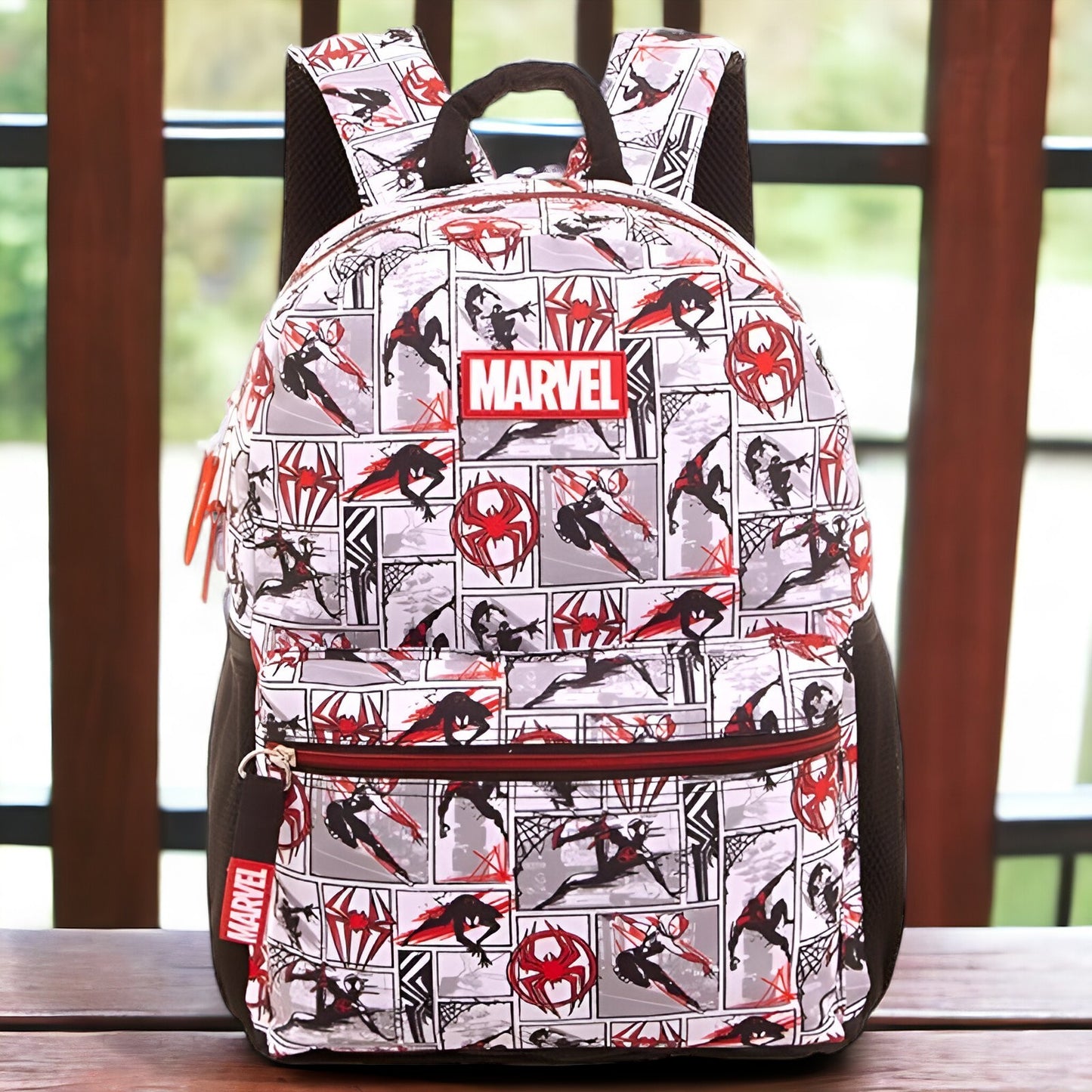 Bolso / Morral + Cartuchera Capi Spider-Man Marvel