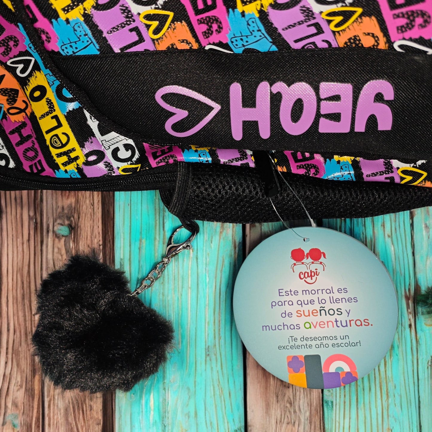 Bolso / Morral Grande Joy Graffiti Capi