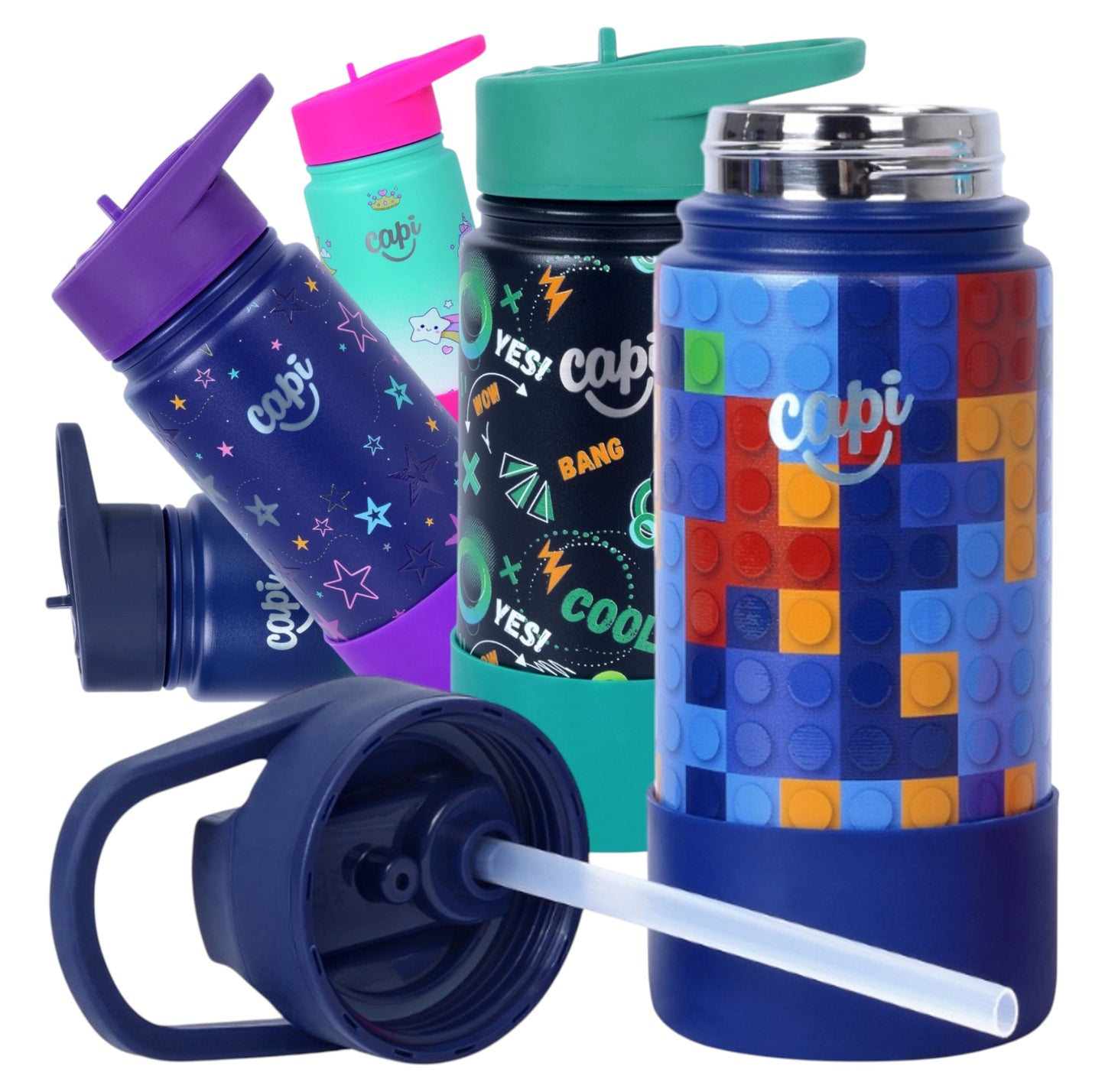 Termo / Vaso / Botella Térmica Capi Frío & Caliente 17oz / 500ml