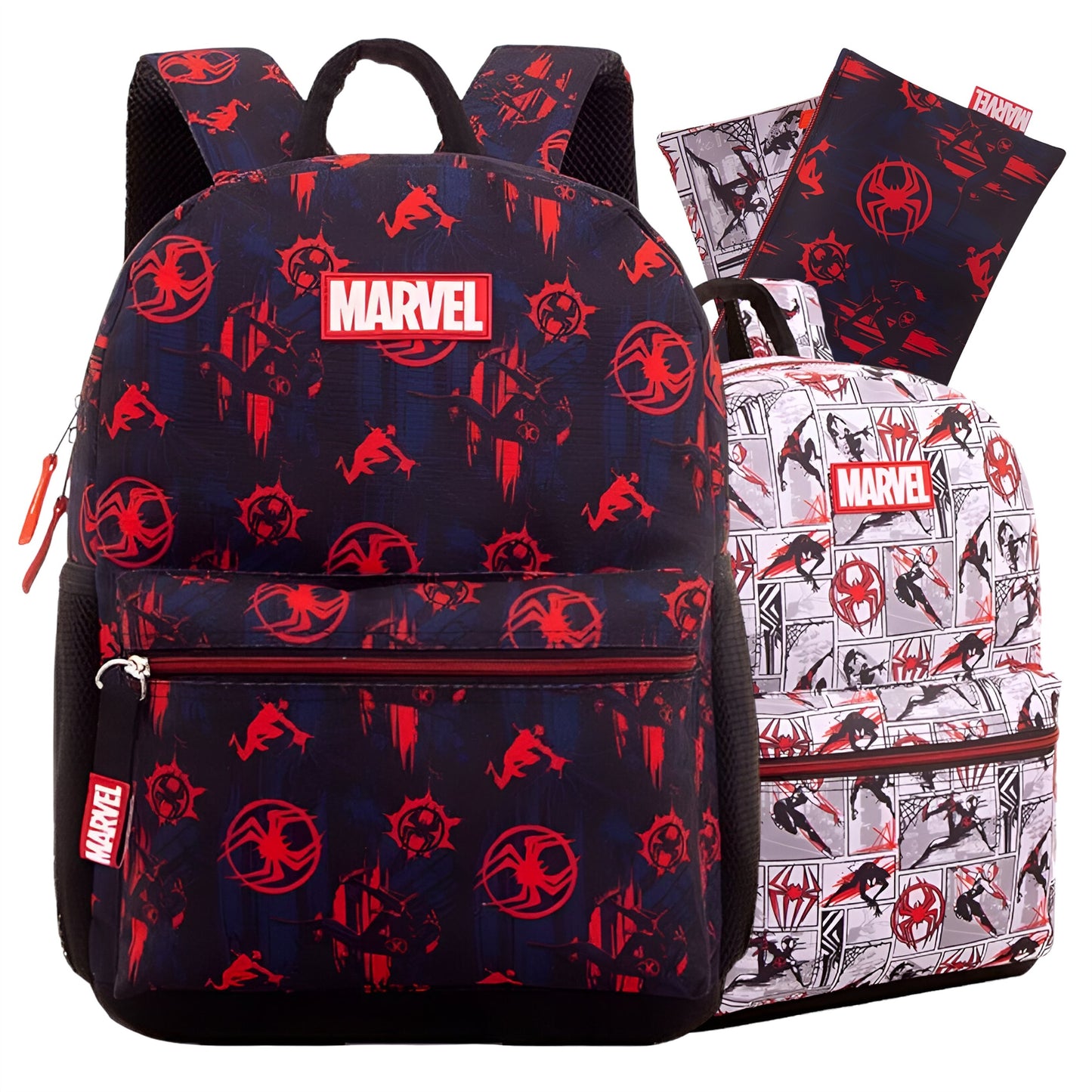 Bolso / Morral + Cartuchera Capi Spider-Man Marvel