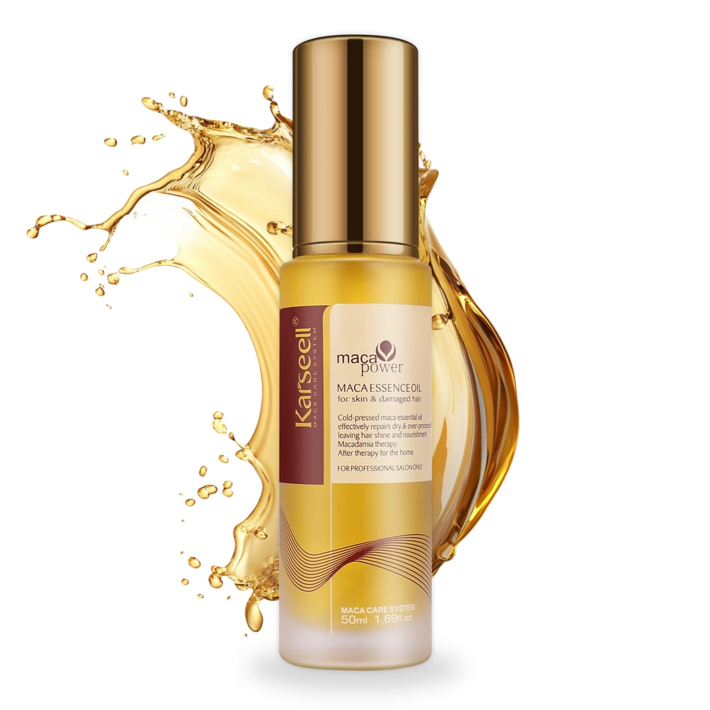 Combo FULL X4 Karseell Mascarilla + Aceite + Shampoo + Acondicionador