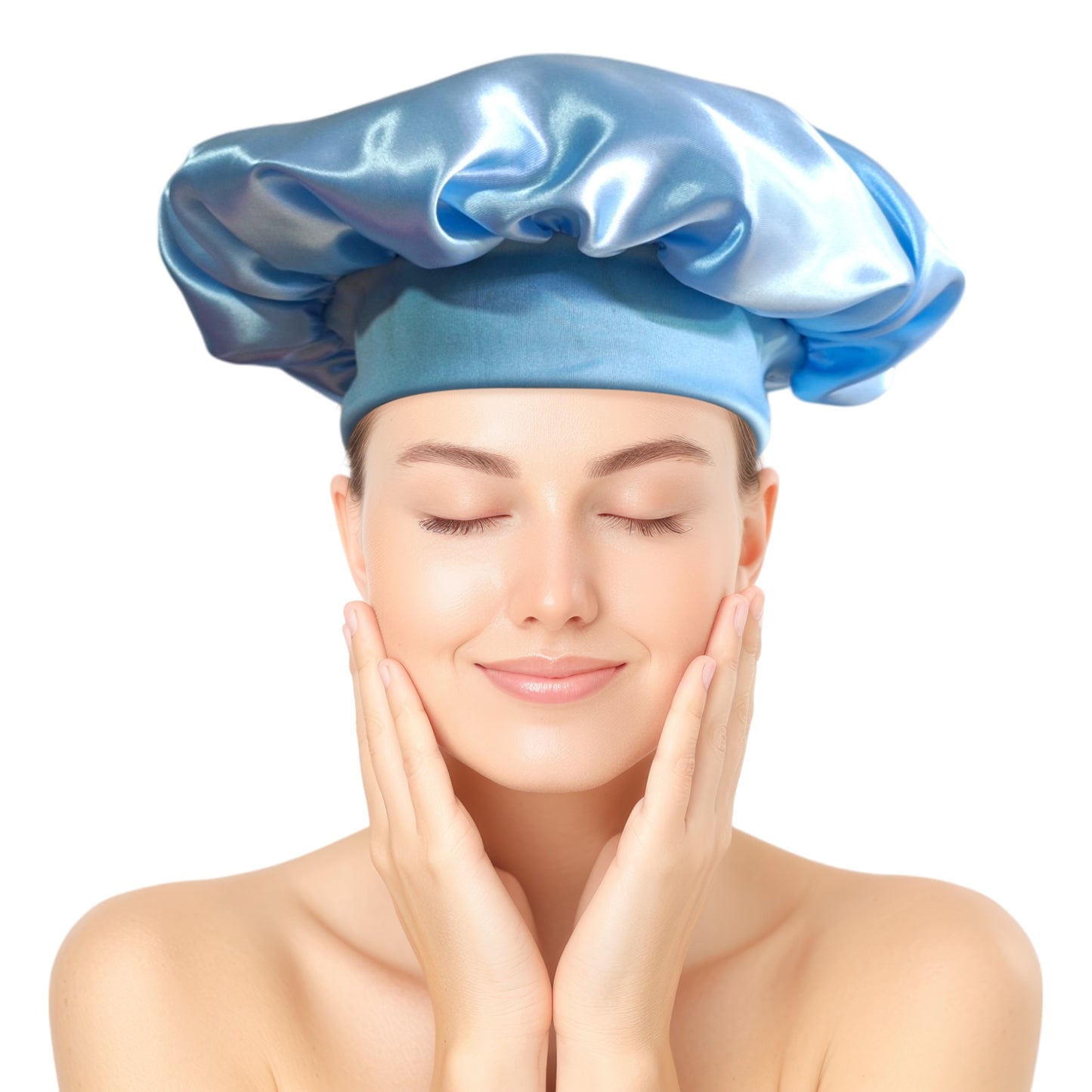 Bonnet / Gorro de Satén para dormir y evitar el frizz - Corto