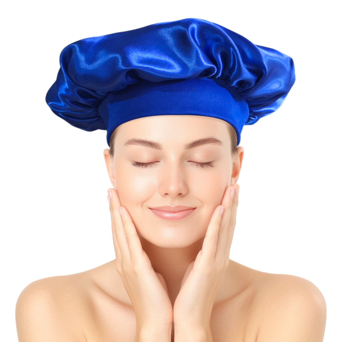 Bonnet / Gorro de Satén para dormir y evitar el frizz - Corto