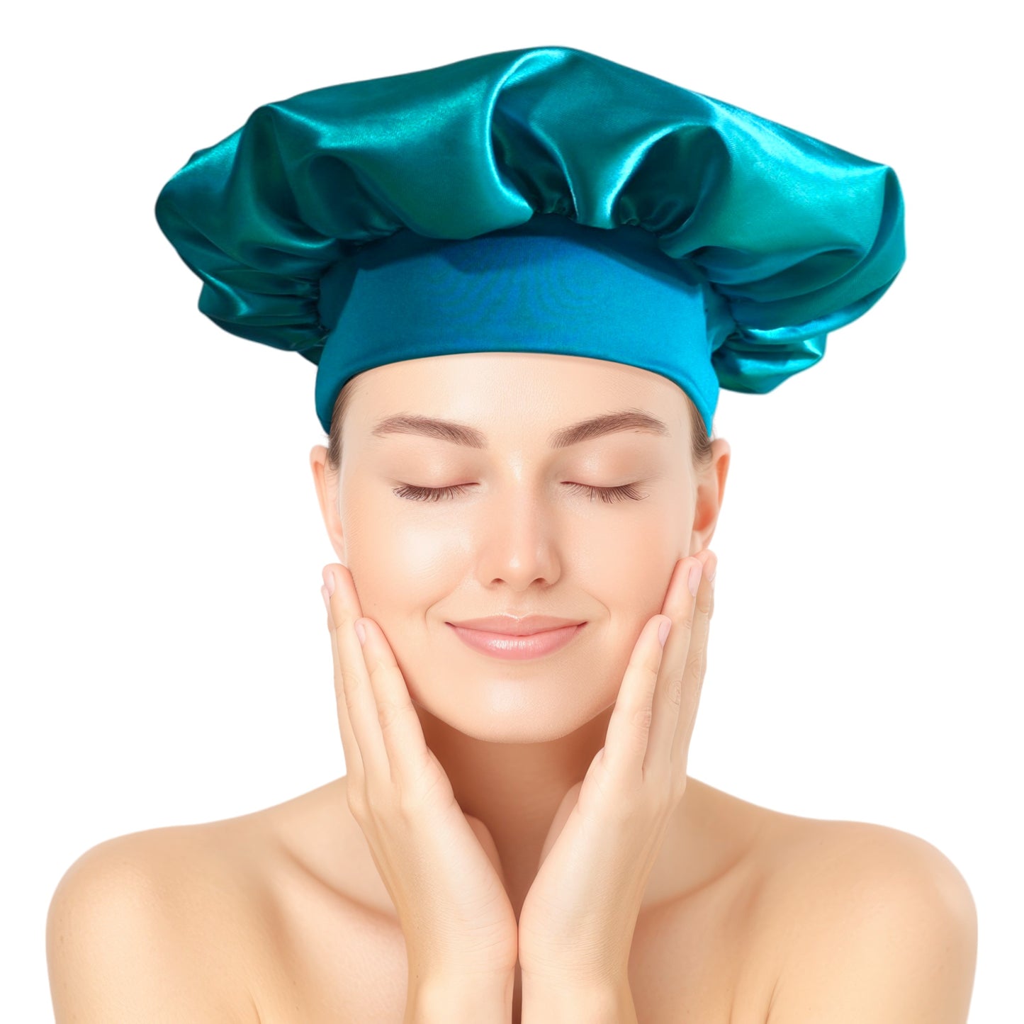 Bonnet / Gorro de Satén para dormir y evitar el frizz - Corto