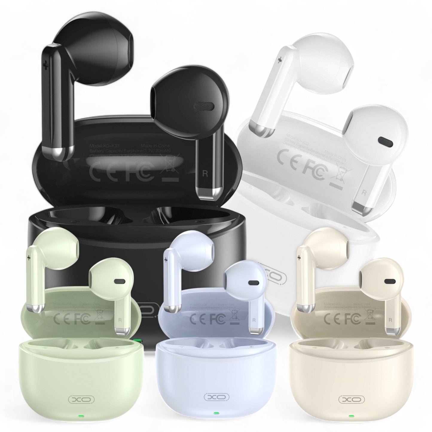 Auriculares Inalámbricos Mini Jade Crystals XO-X33 Originales