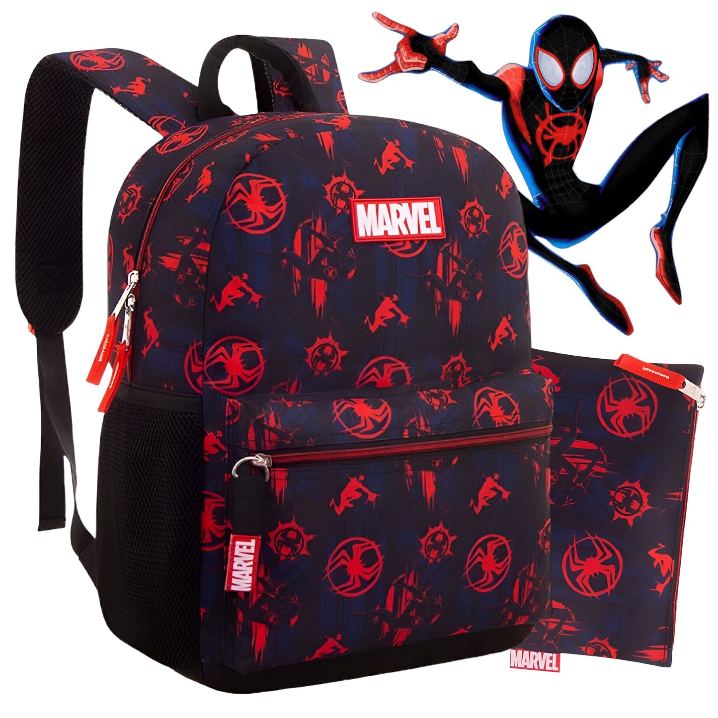 Bolso / Morral + Cartuchera Capi Spider-Man Marvel