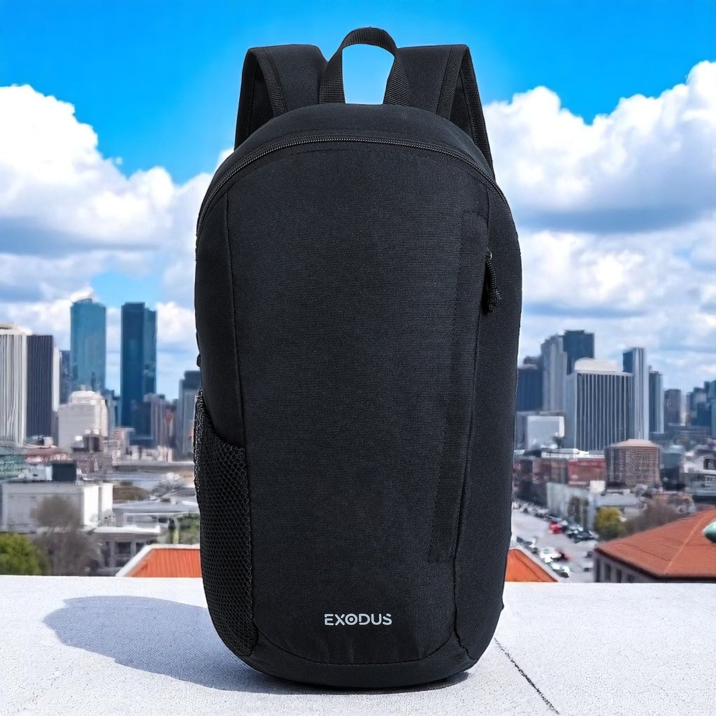Bolso / Morral Exodus deportivo Domustreck 12L Negro