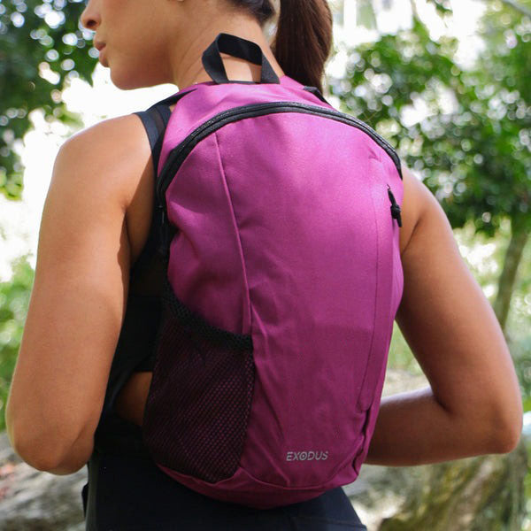 Bolso / Morral Exodus deportivo Domustreck 12L Morado