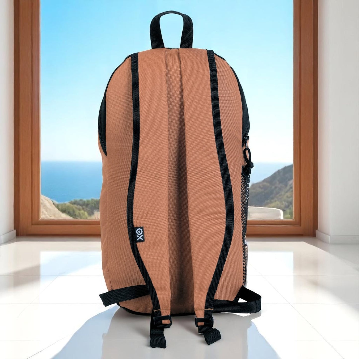 Bolso / Morral Exodus deportivo Domustreck 12L Caramelo