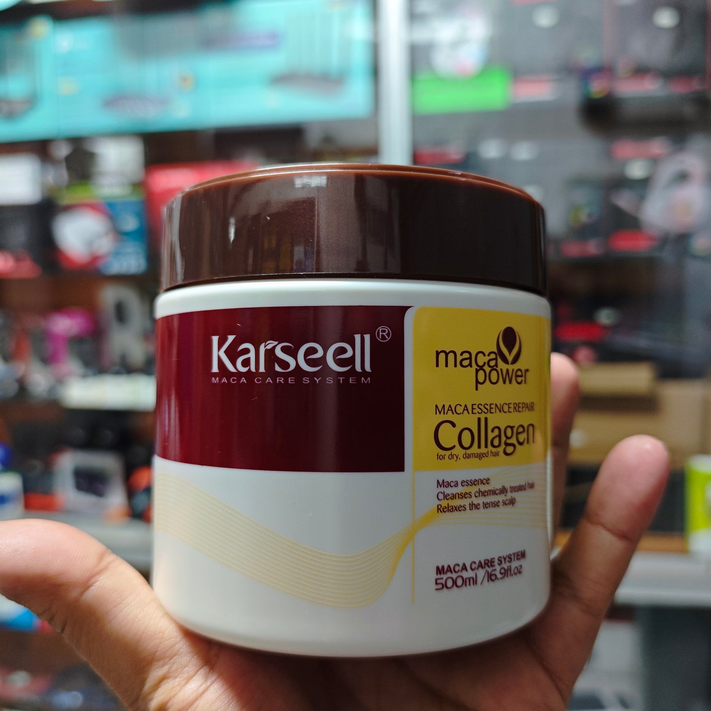 Combo X2 Karseell Mascarilla 500 Ml + Aceite 50 Ml Originales