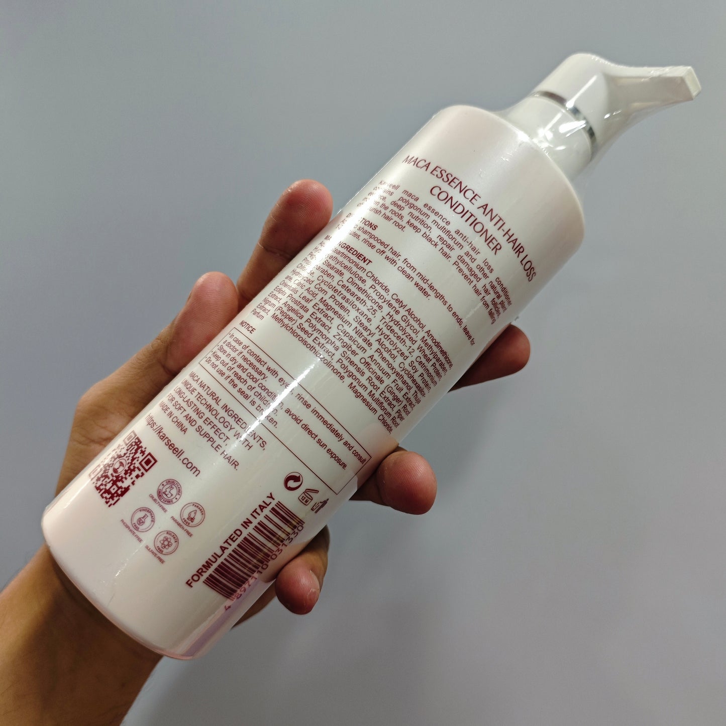 Karseell Acondicionador 500 ml Plantas Herbales Maca Original