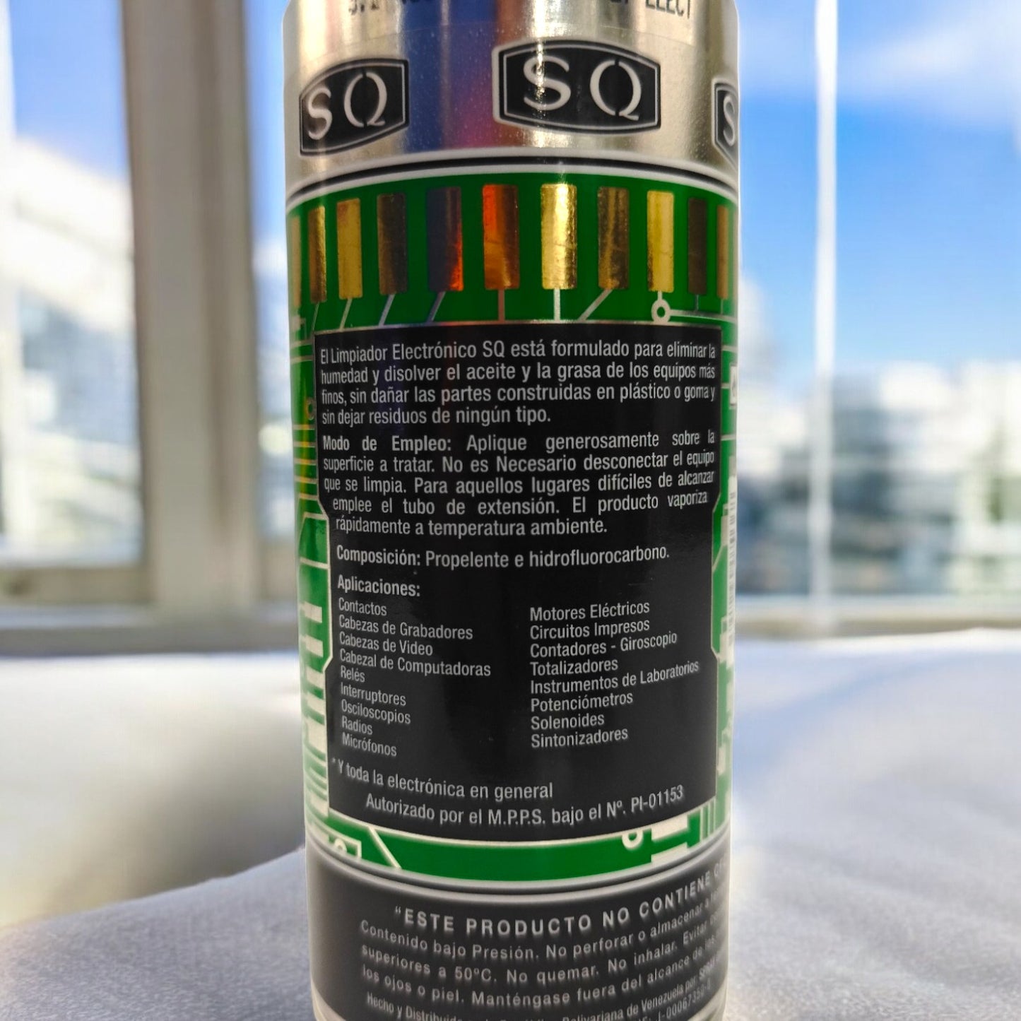 Limpiador Electrónico De Seguridad SQ 180 Cm3 - Original