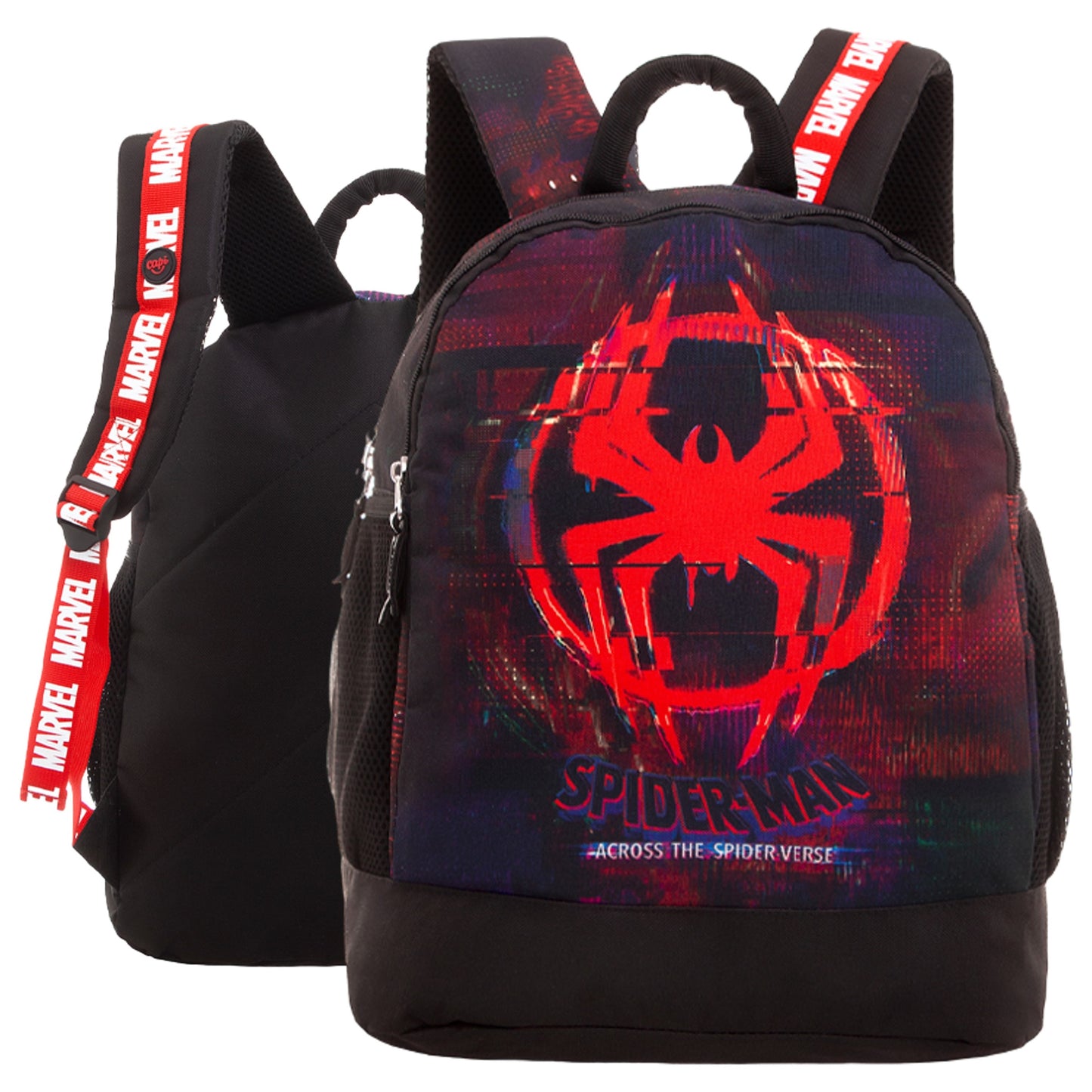 Bolso / Morral + Cartuchera Capi Spider-Man Holographic Marvel