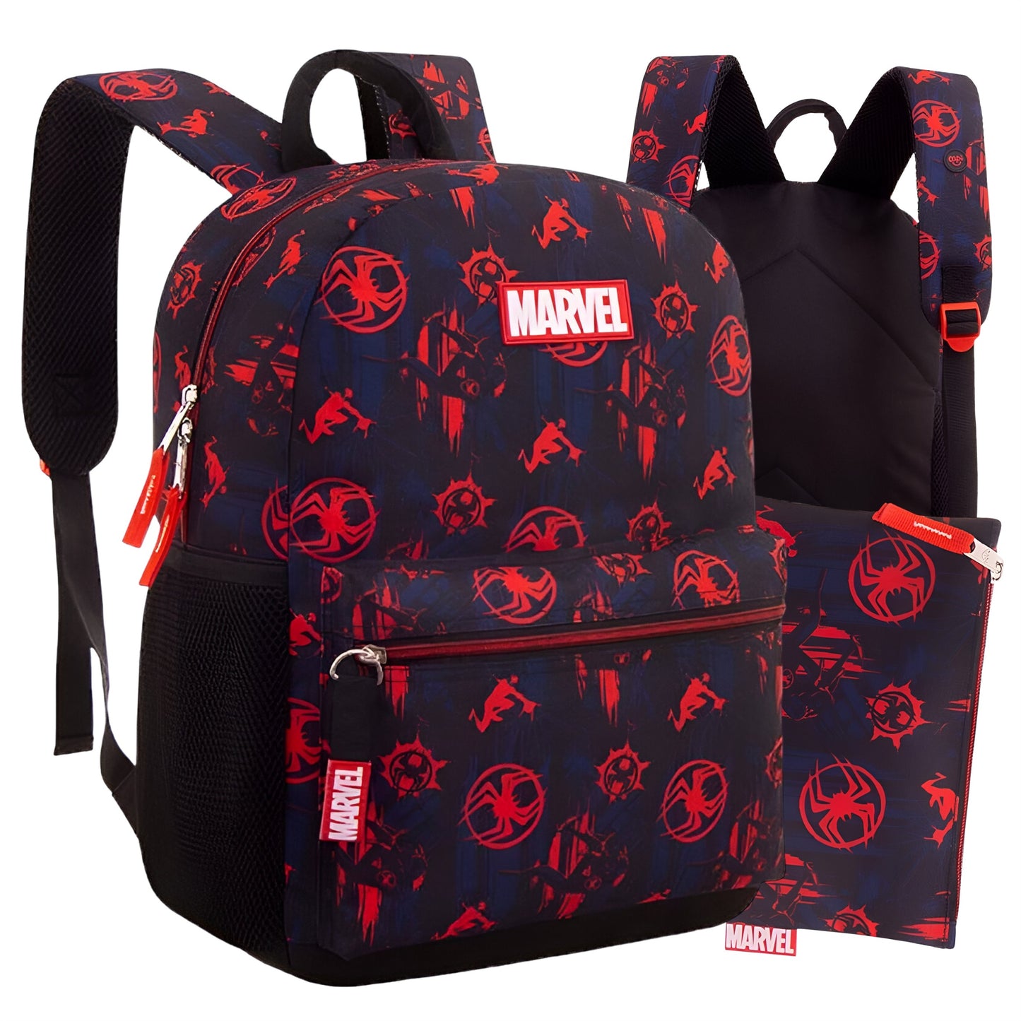 Bolso / Morral + Cartuchera Capi Spider-Man Marvel