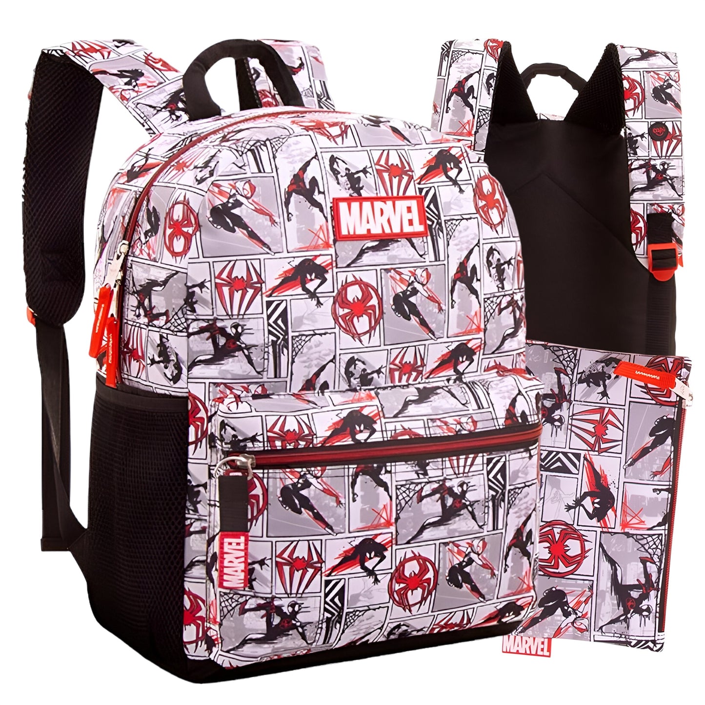 Bolso / Morral + Cartuchera Capi Spider-Man Marvel