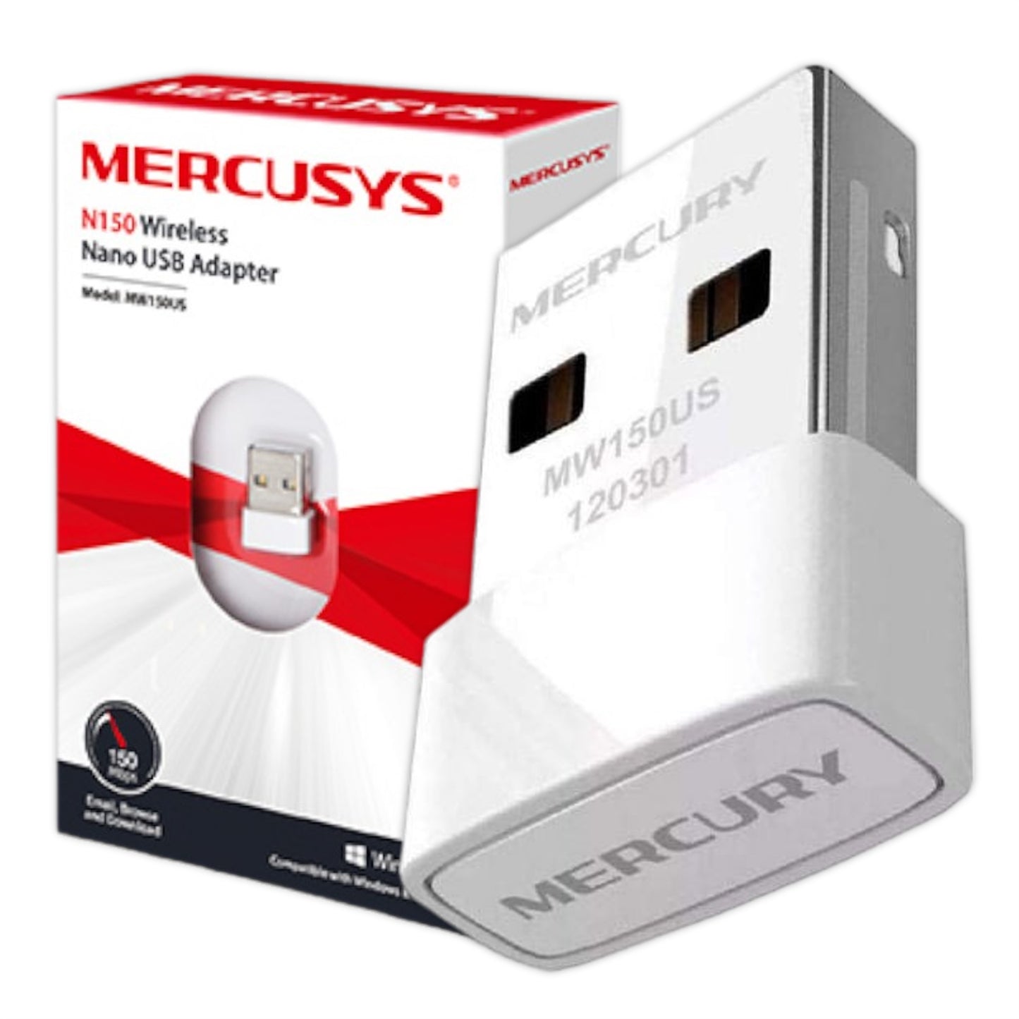 USB Adapter Wireless Nano N150 MW150US Mercusys