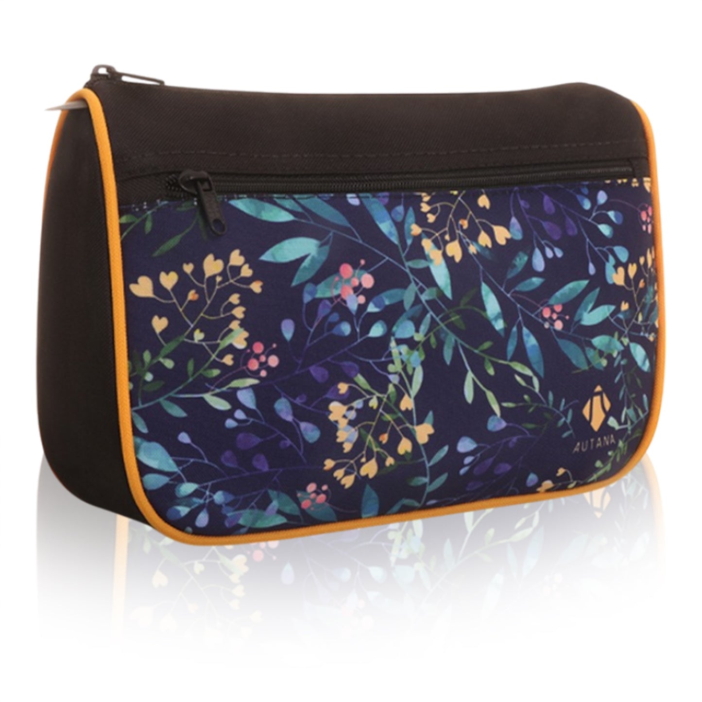 Portacosmético Autana Floral Esmeralda