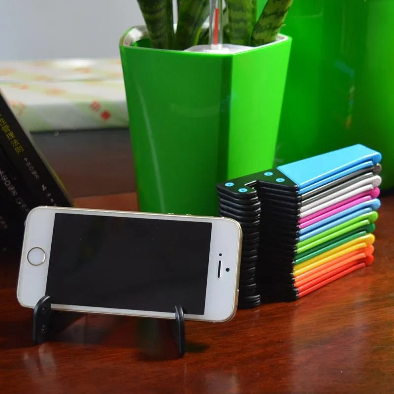 Base / Soporte de Teléfono Porta Celular Plegable de Bolsillo