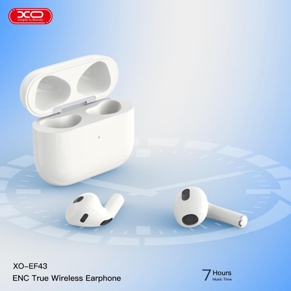 Audífono XO TWS XO-EF43 Bluetooth 5.3 ANC Tipo AirPods