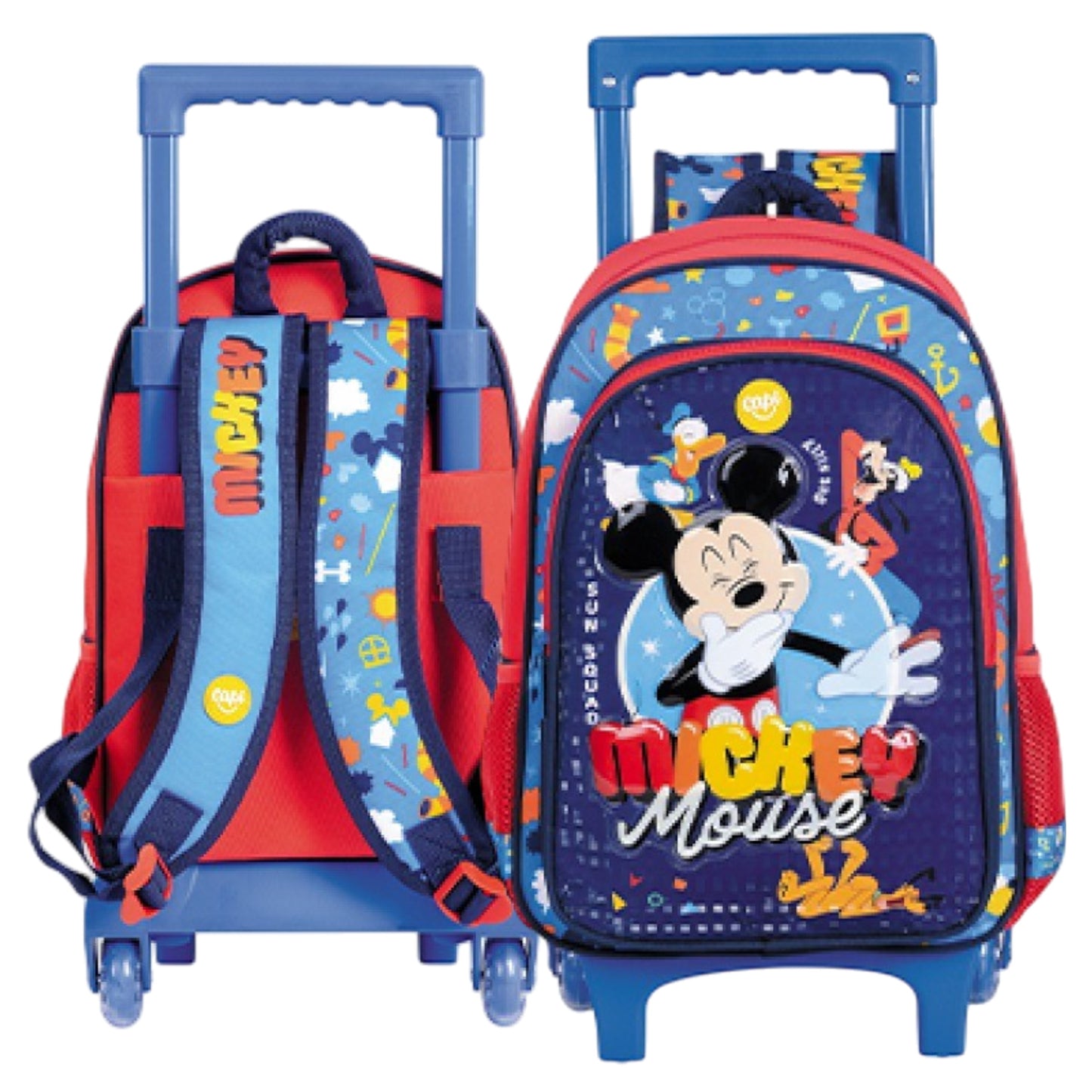 Bolso / Morral Capi con Ruedas Mickey Mouse