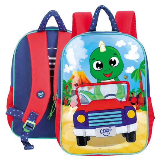 Bolso / Morral Capi Kids Mediano Dino