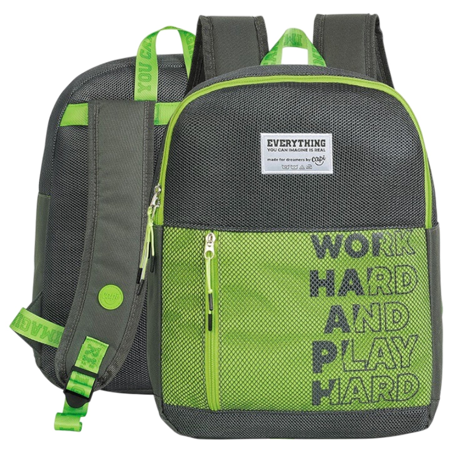 Bolso / Morral Capi Xplorer Green Mesh