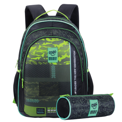 Bolso / Morral Capi Grande + Cartuchera - Línea Glee