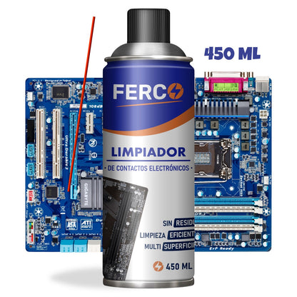 Limpiador De Contacto Electrónico Ferco en Spray