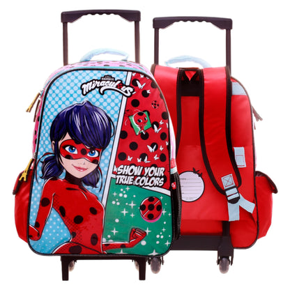 Bolso / Morral Capi con Ruedas Ladybug Miraculous