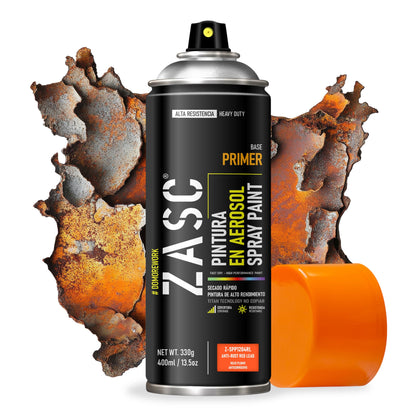 Pintura En Spray / Aerosol Zasc - Fondo Anticorrosivo 400ml