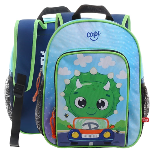 Bolso / Morral Capi Kids Mediano Dino Triceratop