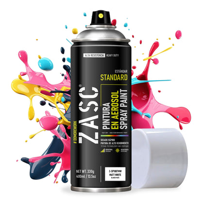 Pintura En Spray / Aerosol Zasc Colores Estándar 400ml
