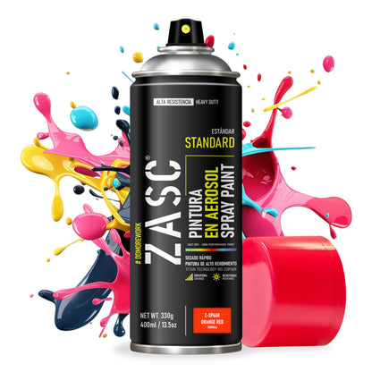 Pintura En Spray / Aerosol Zasc Colores Estándar 400ml