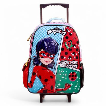 Bolso / Morral Capi con Ruedas Ladybug Miraculous