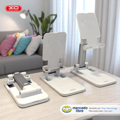 Base / Soporte Ajustable Universal XO para celular o tablet