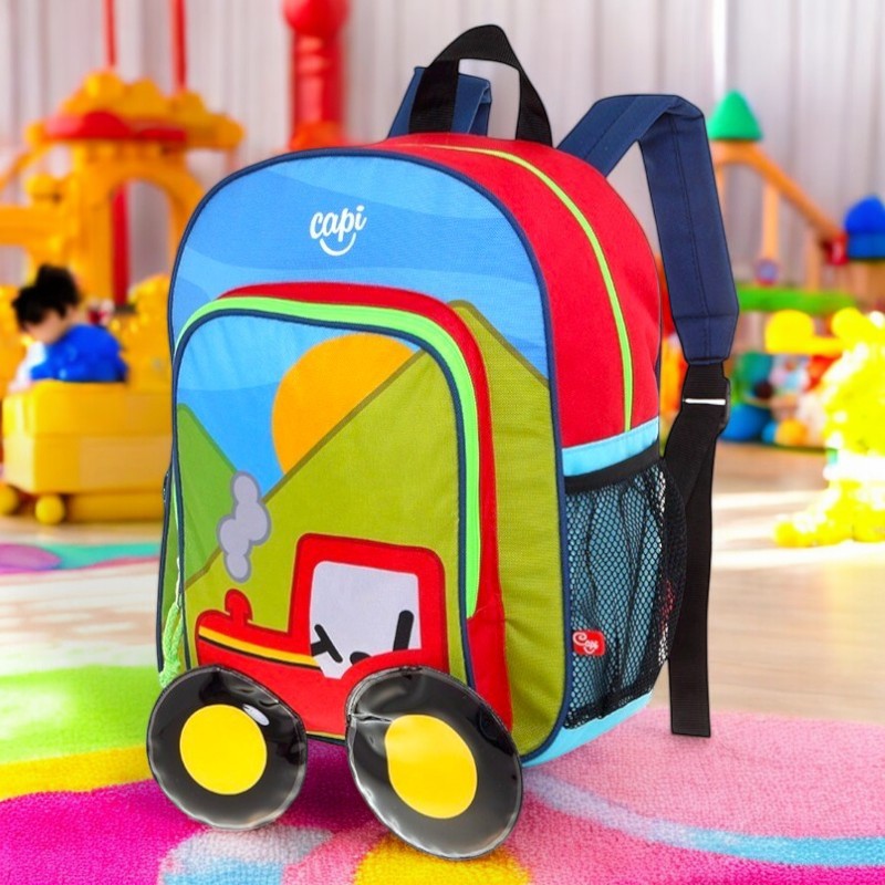 Bolso / Morral Capi Kids Mediano Tractor