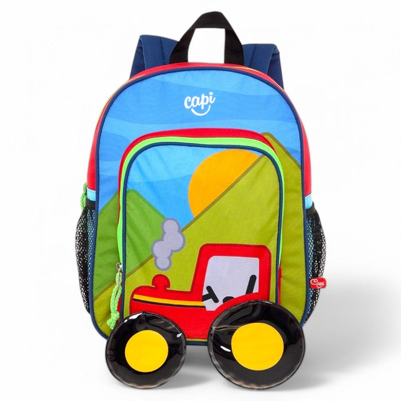 Bolso / Morral Capi Kids Mediano Tractor