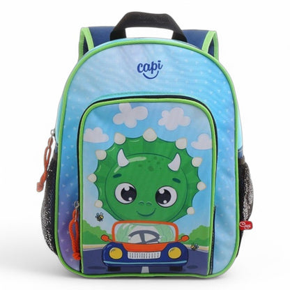 Bolso / Morral Capi Kids Mediano Dino Triceratop