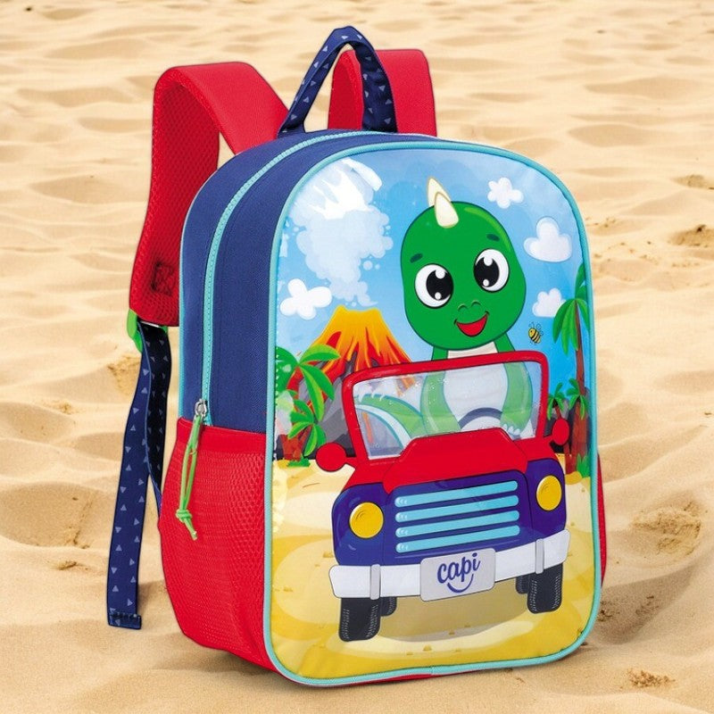 Bolso / Morral Capi Kids Mediano Dino