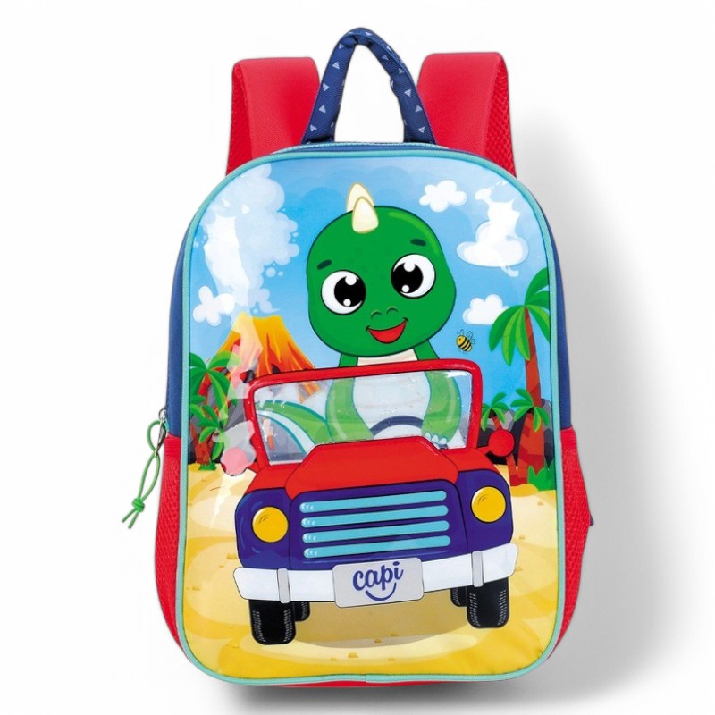 Bolso / Morral Capi Kids Mediano Dino