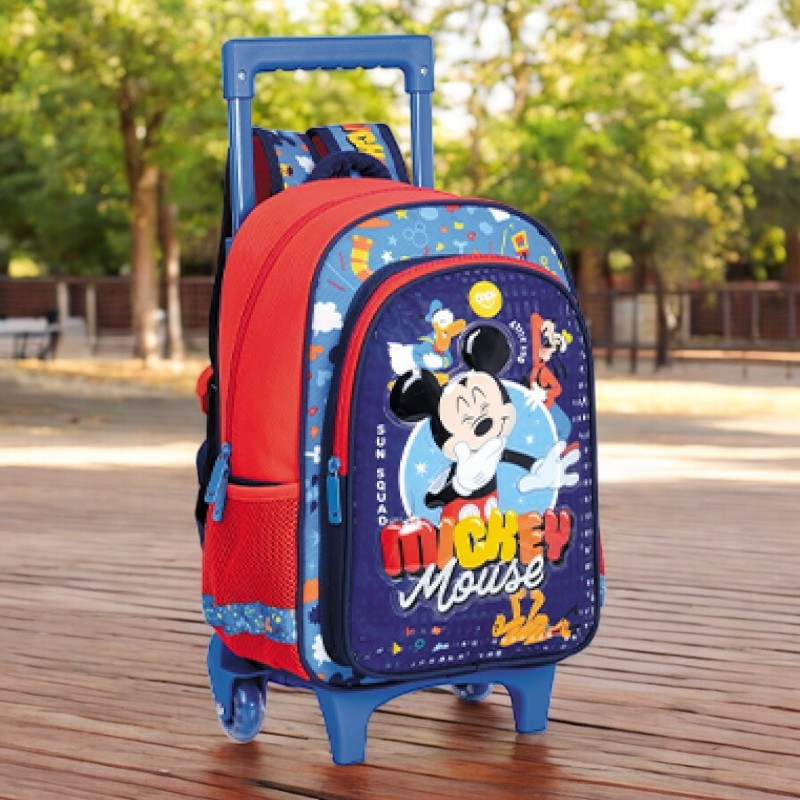 Bolso / Morral Capi con Ruedas Mickey Mouse