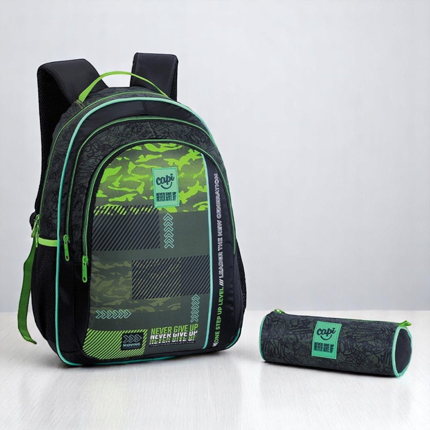Bolso / Morral Capi Glee Brooklyn + Cartuchera