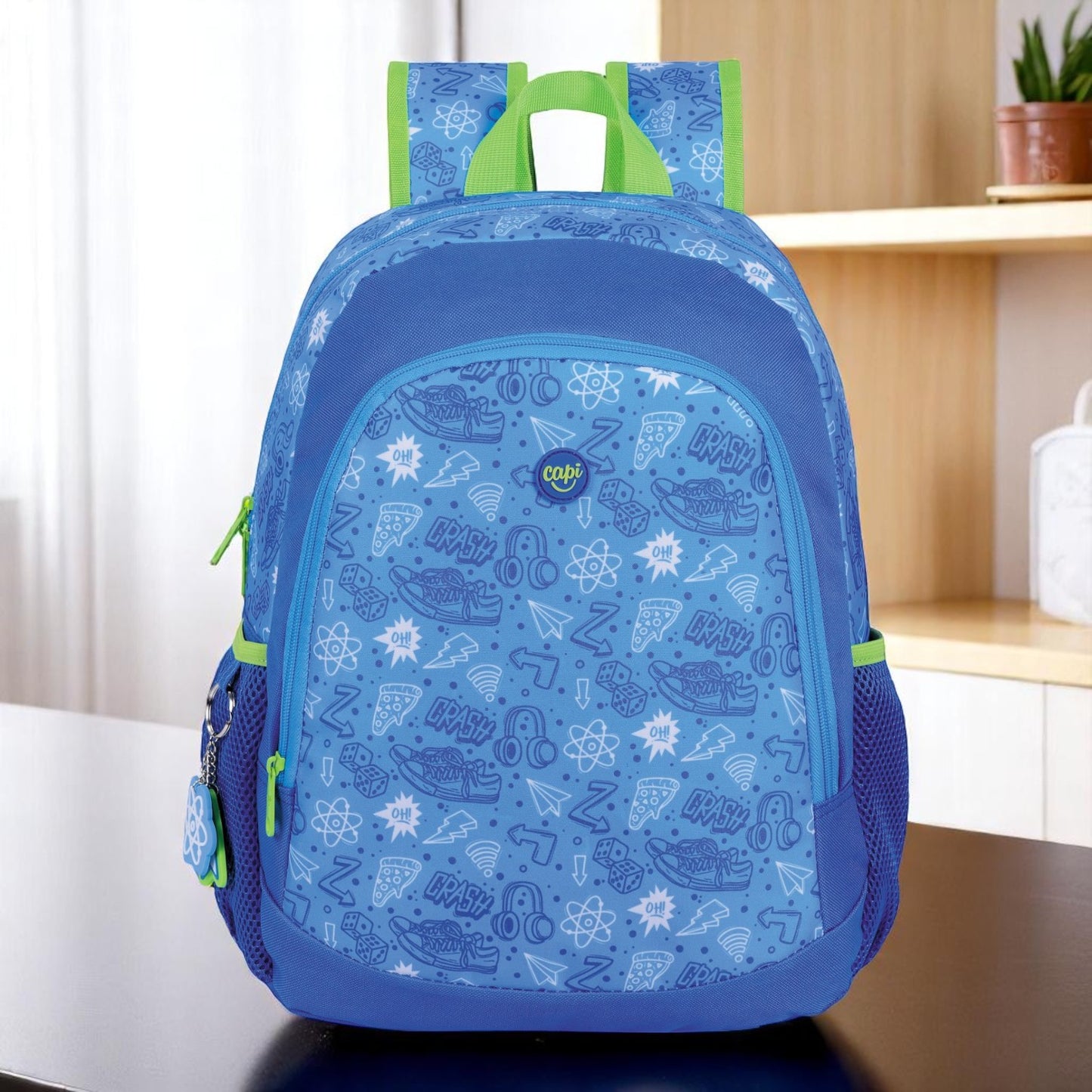 Bolso / Morral Capi Grande Stickers + Porta Laptop 15" - OPP