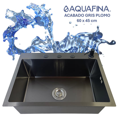Fregadero / Lavaplatos Pequeño Aquafina Empotrable 60x45cm