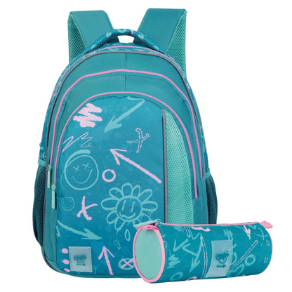 Bolso / Morral Capi Grande + Cartuchera - Línea Glee