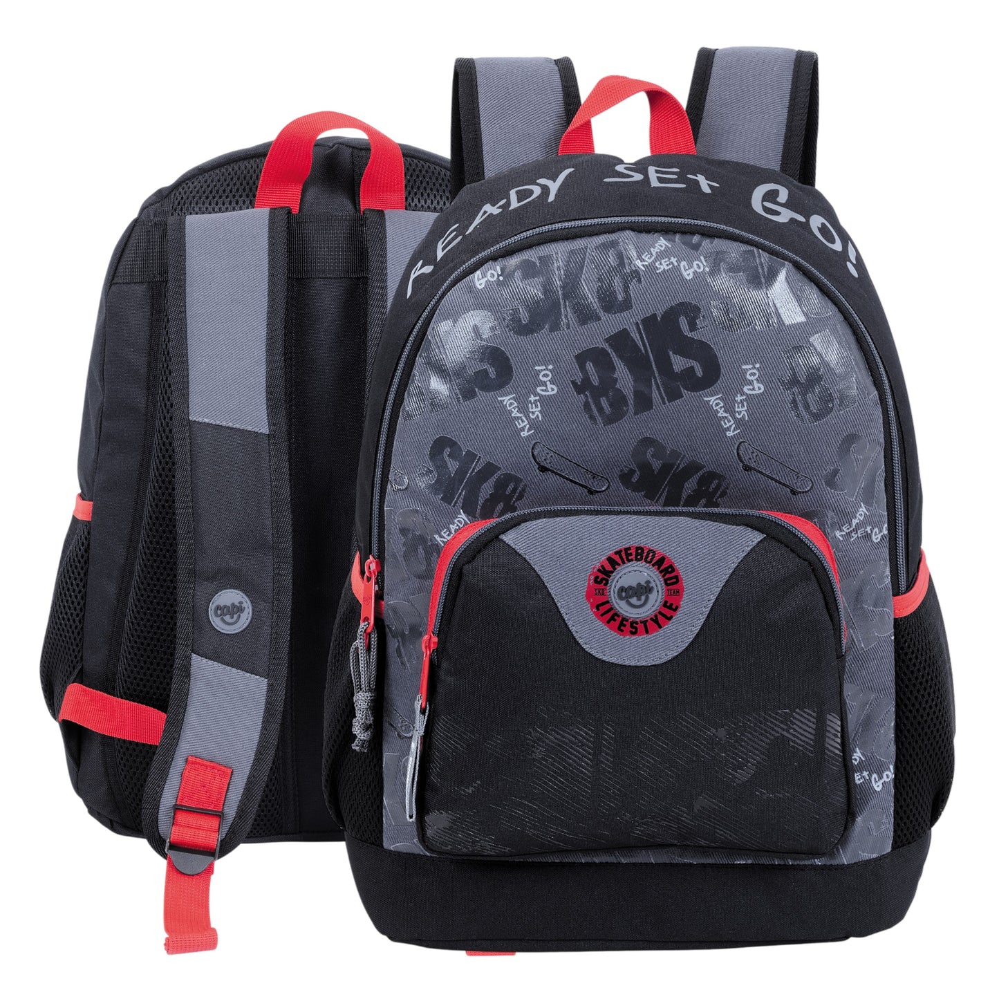 Bolso / Morral Grande Capi Joy Skateboard Sk8 Colección 2025 (M)